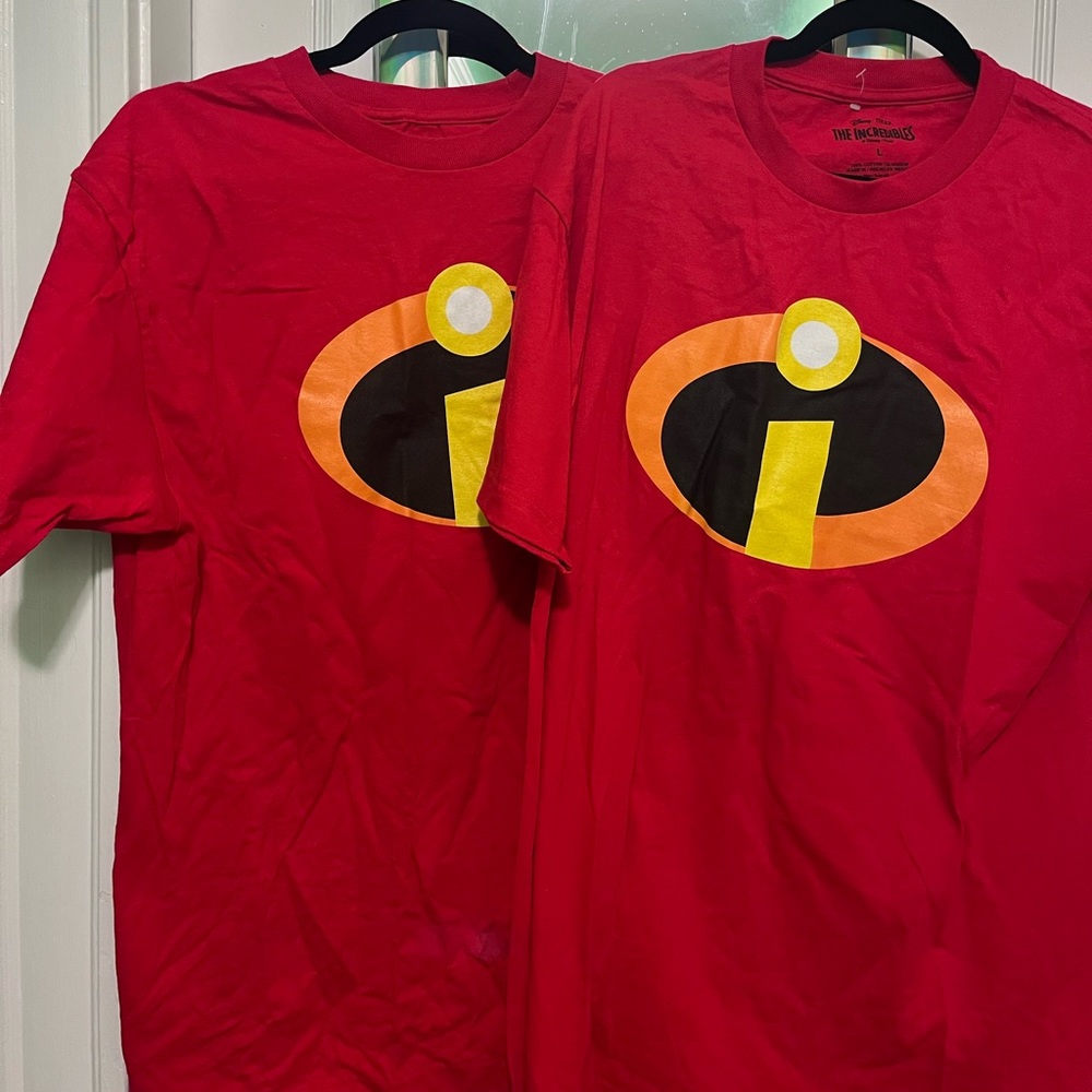 Incredibles shirt. 2 available. Size large.